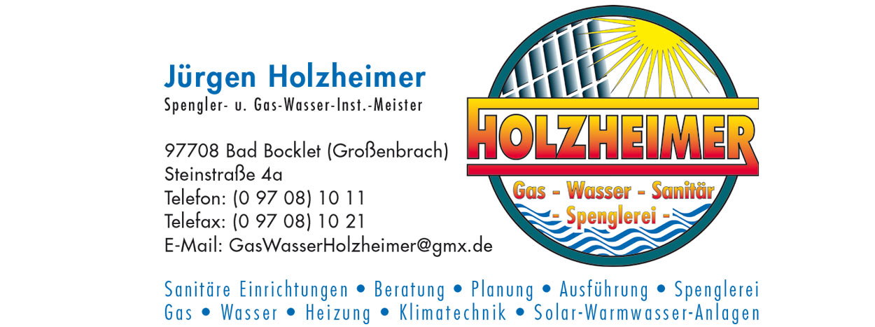 Werbung Holzheimer